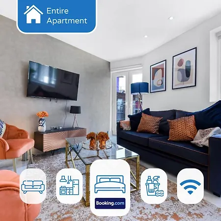Stylish Apartments London Near Wembley Stadium Esterno foto
